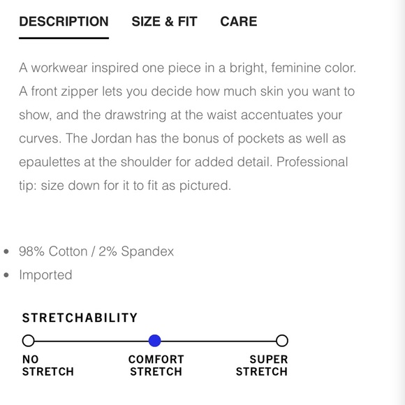 Pistola Jordan short sleeve zip front jumpsuit- pink punch - Picture 5 of 5